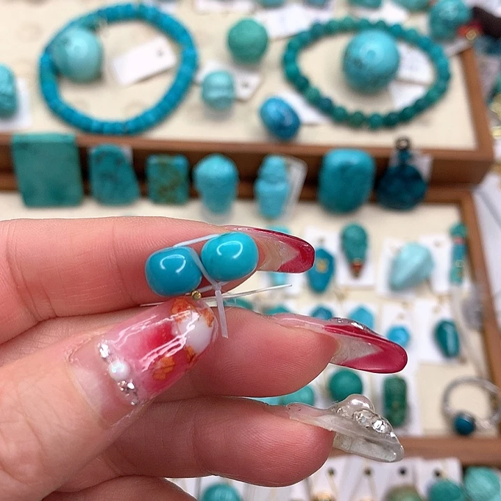 绿松石挂件未镶嵌