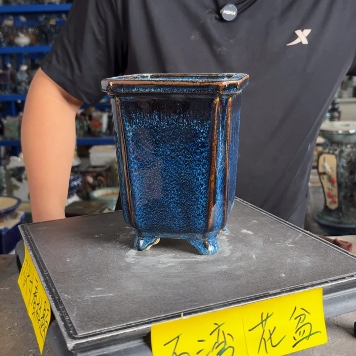 。一风堂石湾花盆 内10*15