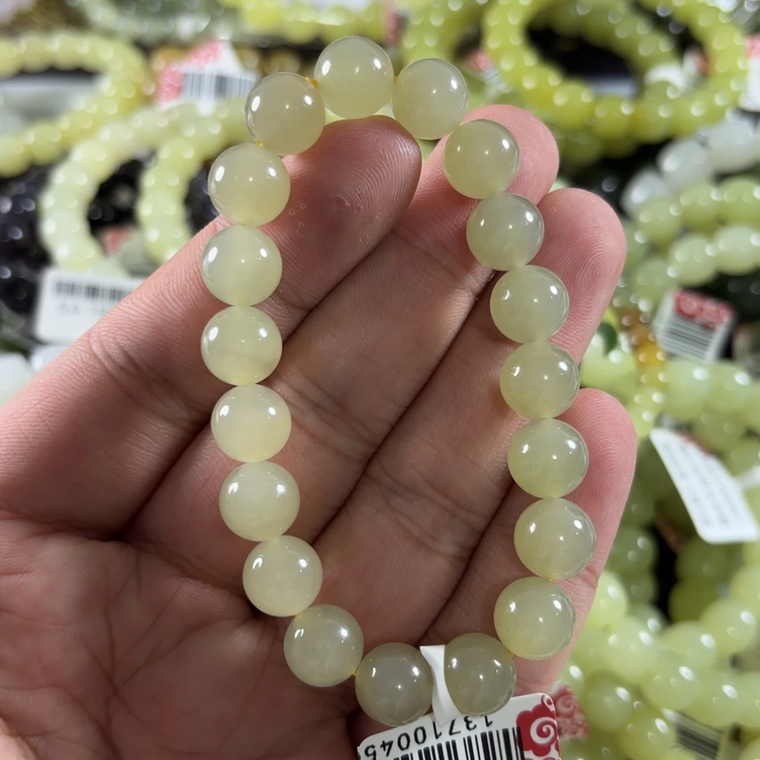 和田玉未镶嵌手链35