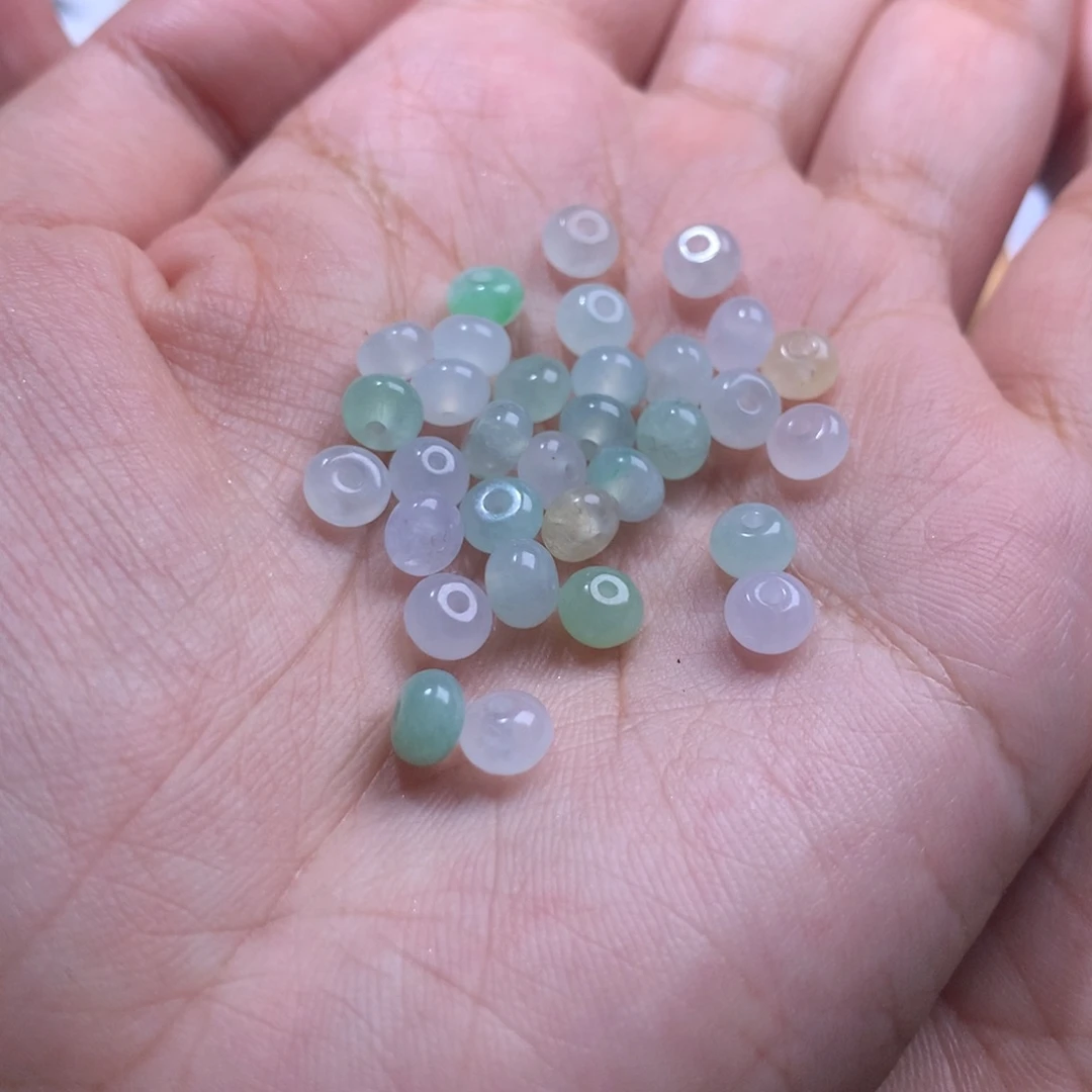 散珠翡翠A**d多样性发货30颗