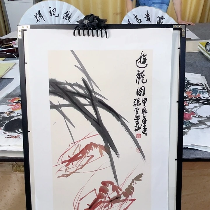 国画张圣敏先生纯手绘作品