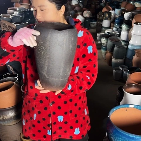 口18高32瑕疵一个盆