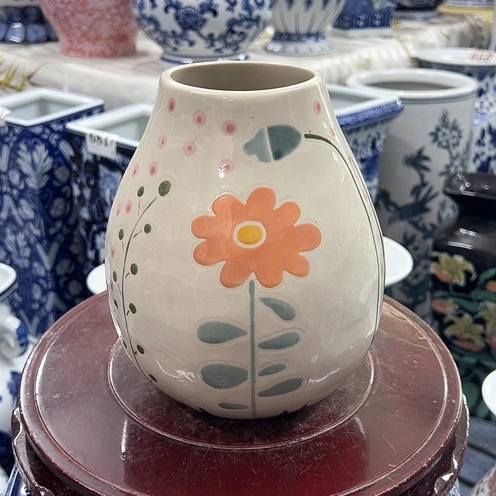 摆件青花瓷居家摆件，花瓶