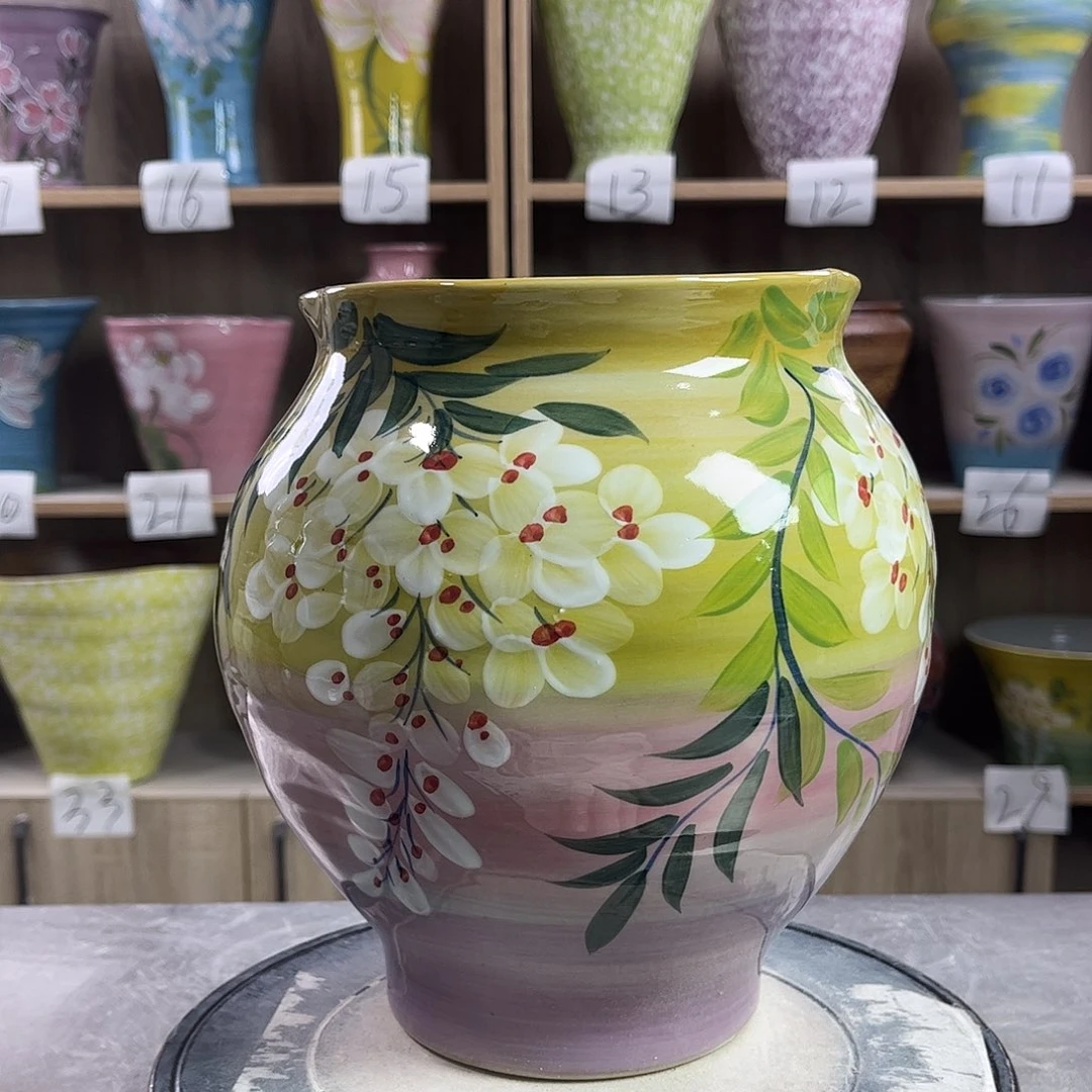景德镇陶瓷花盆花盆