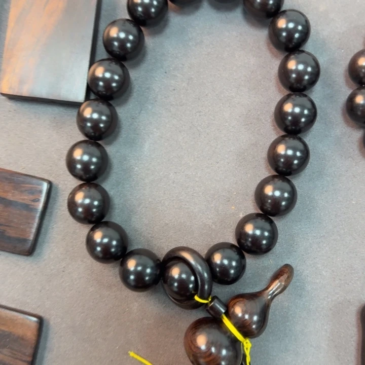 紫光檀紫光檀手持 19颗加葫芦