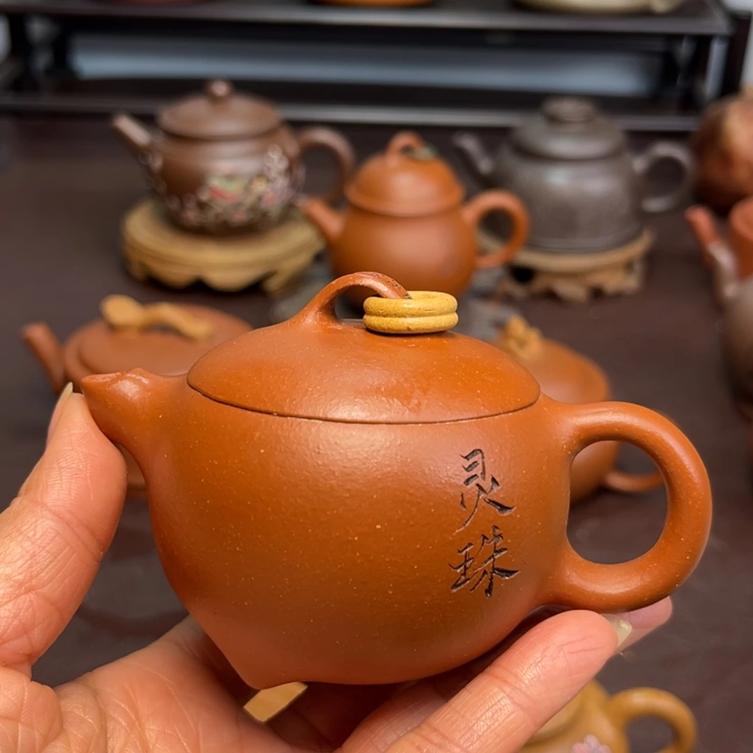 紫砂茶壶手工制作原矿紫砂