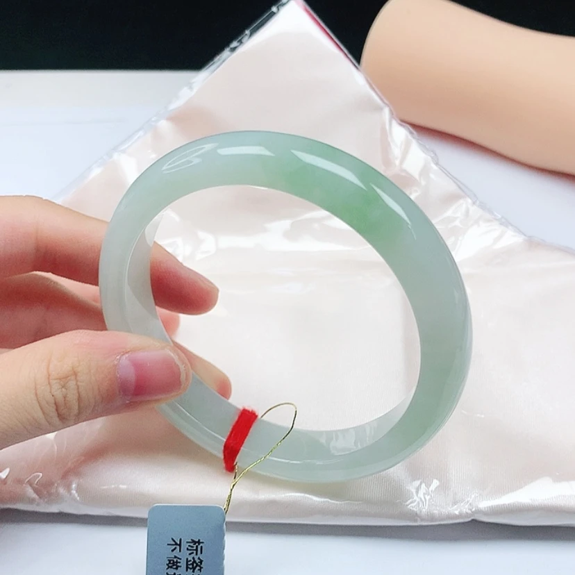 【闪购商品】翡翠手镯未镶嵌缅甸天然a货手镯59+