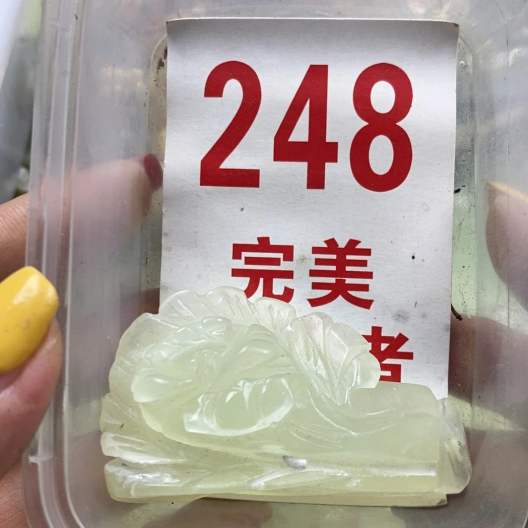 蛇纹石玉未镶嵌挂坠