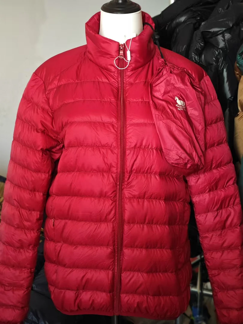 棉服短款男女款运动休闲轻薄保暖立领冬季蓝色时尚百搭户外修身