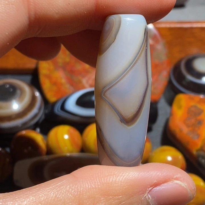 玛瑙/玉髓未镶嵌颈饰