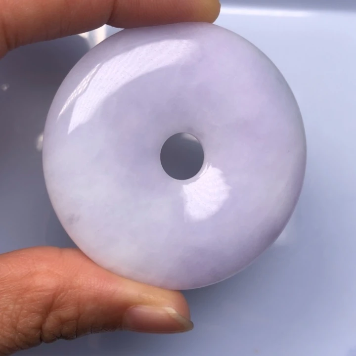 翡翠未镶嵌颈饰缅甸天然翡翠吊坠牌子珠子平安扣