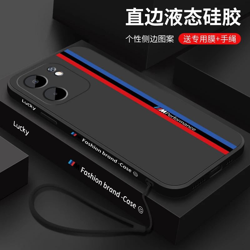 宝马赛道适用oppoa5x手机壳新款简约液态硅胶镜头全包防摔保护套
