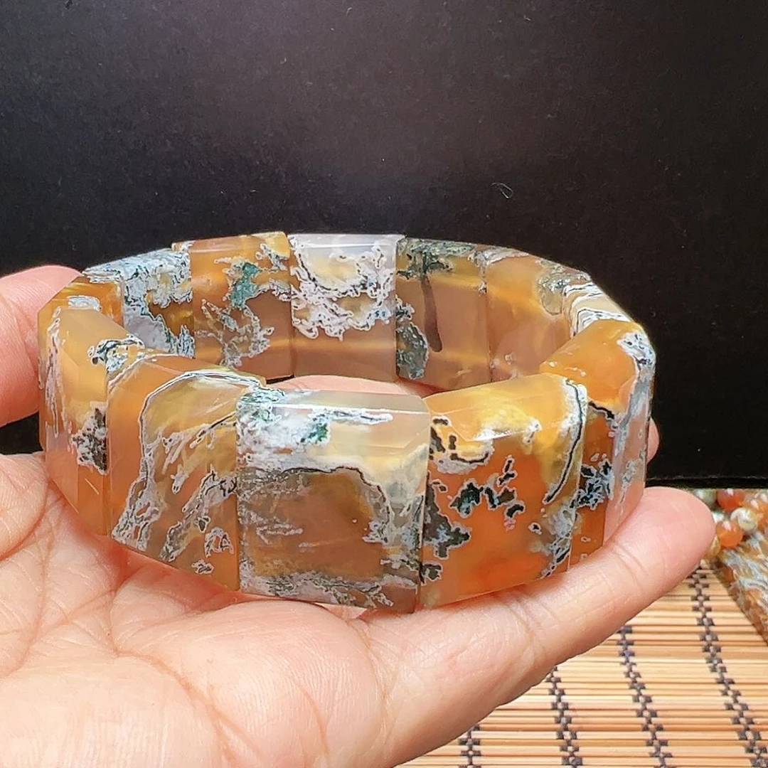 未镶嵌玛瑙/玉髓珠宝半成品