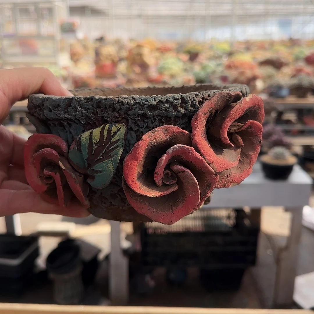 072号瑕盆45        盆