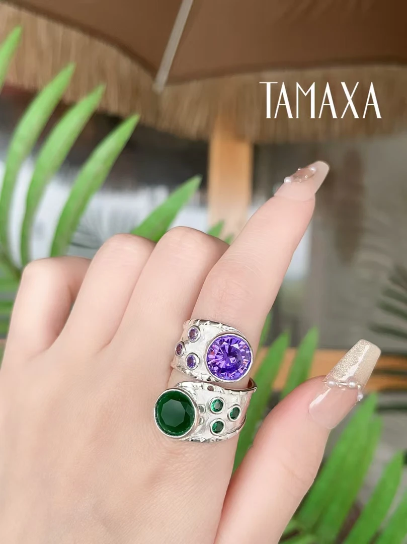 足银银制品 Tamaxa纯银戒指