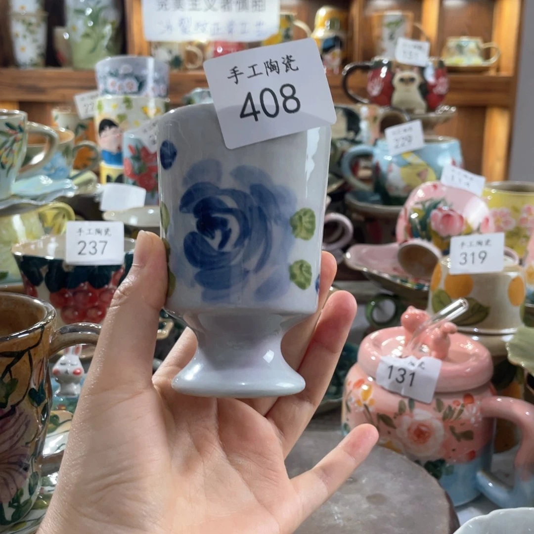 景德镇手工陶瓷杯408