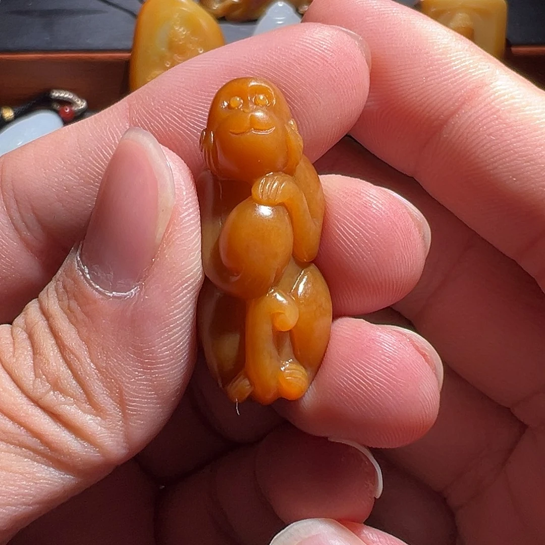 和田玉未镶嵌颈饰无*~