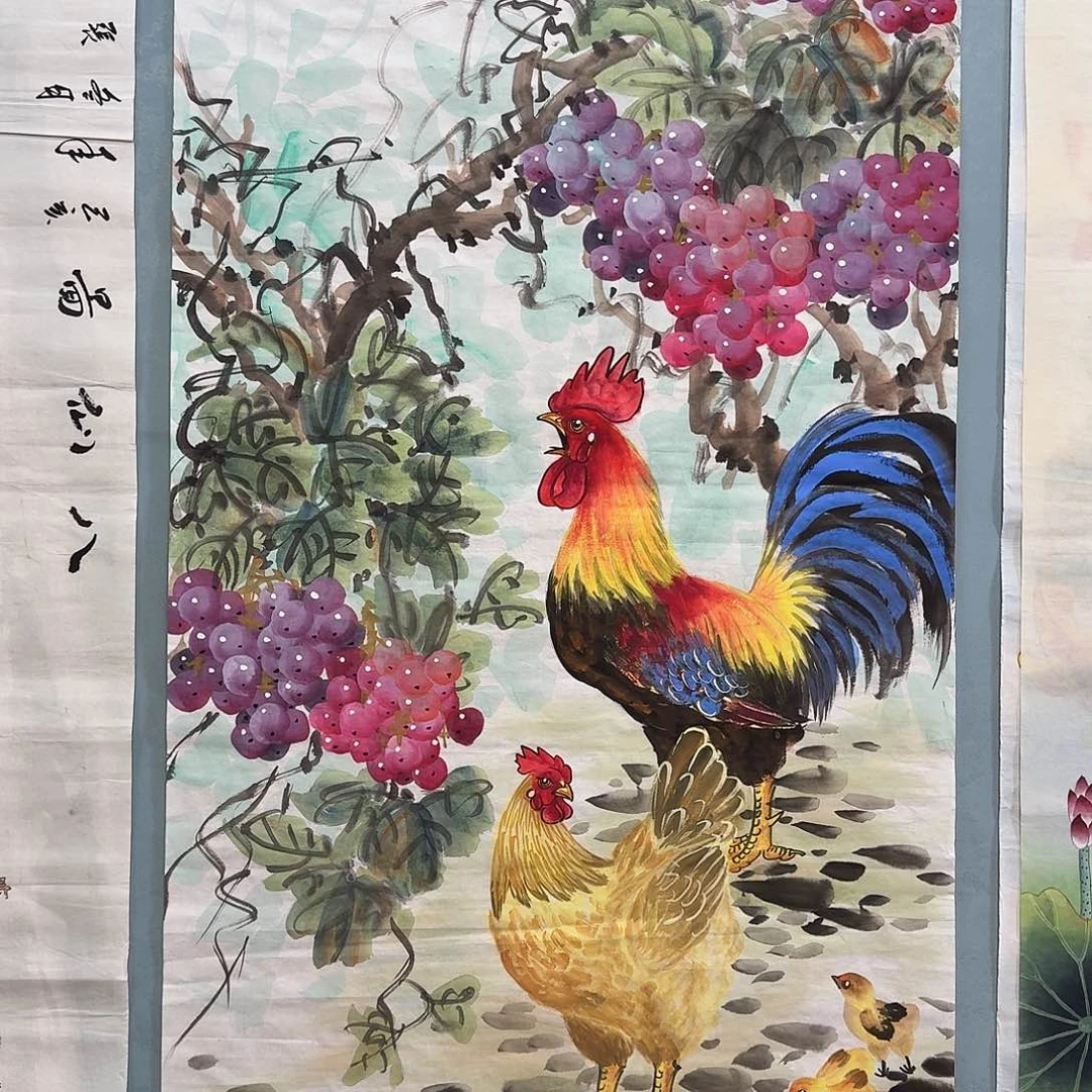 纯手绘的好看作品