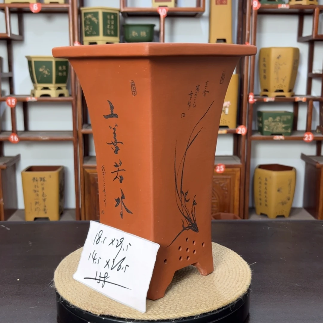 紫砂花盆紫砂花盆