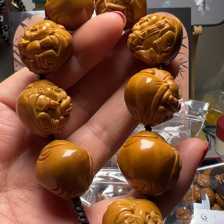 橄榄核手串/手链大*1八方来财