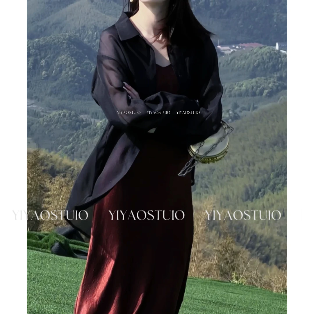 【一桐】等风来轻奢高端设计感气质百搭衬衫4XCJJ3529