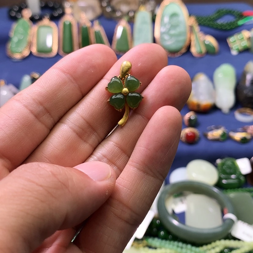 【闪购商品】和田玉未镶嵌颈饰流*