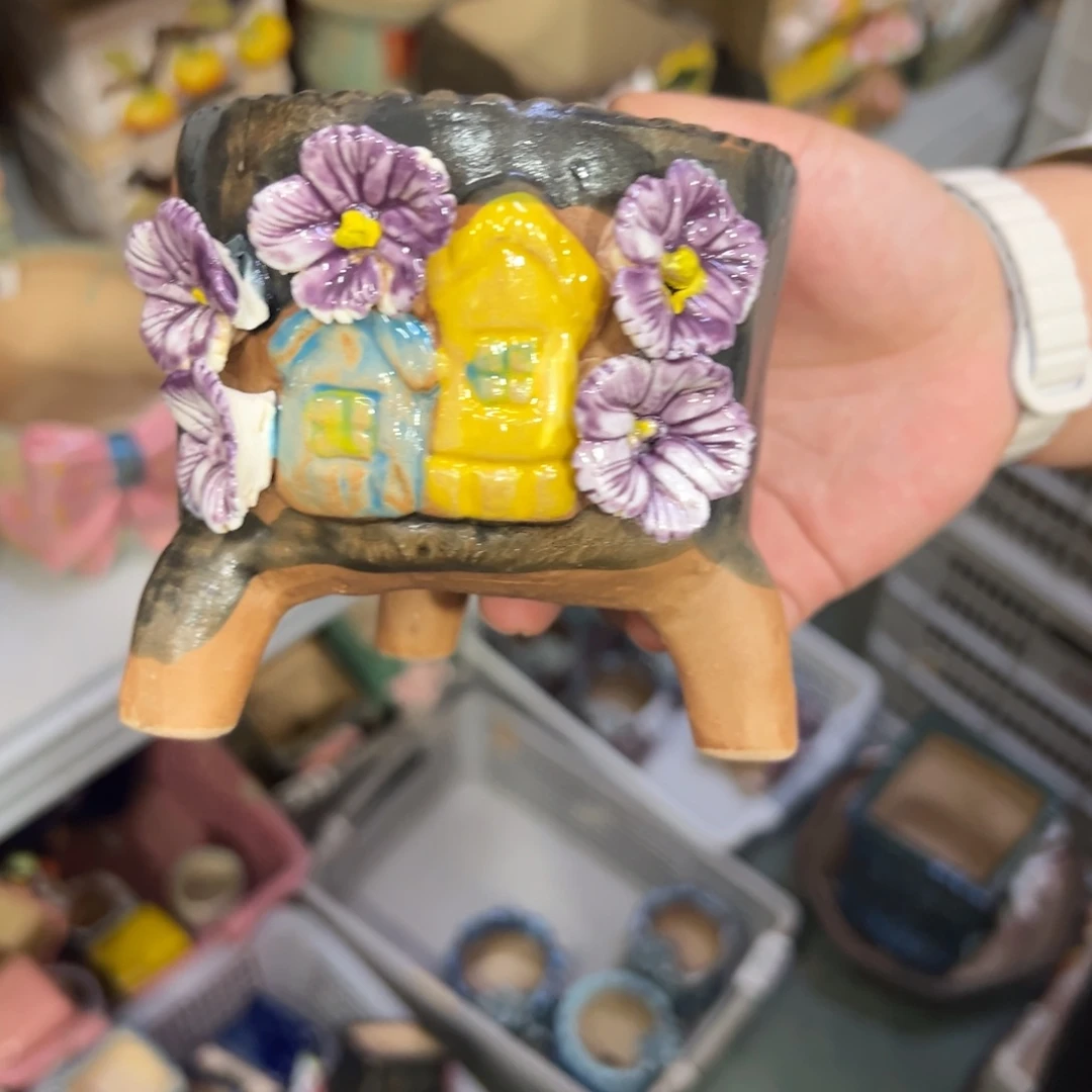 满20米秒退拉黑花盆