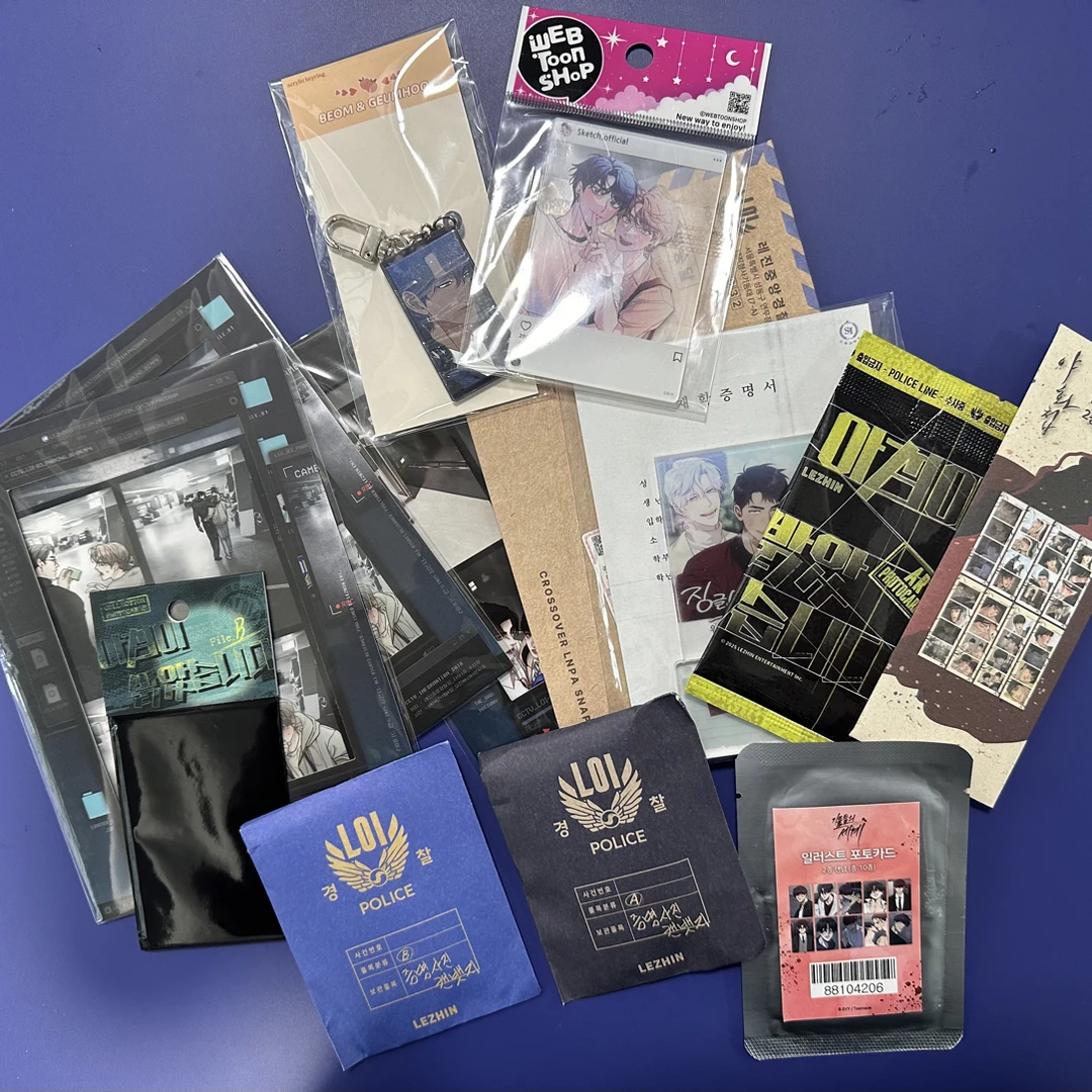 翻翻刺周边韩漫现货包邮