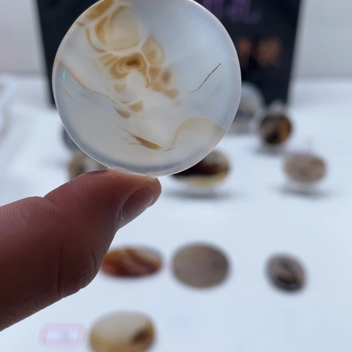 玛瑙/玉髓未镶嵌吊坠(不含链)