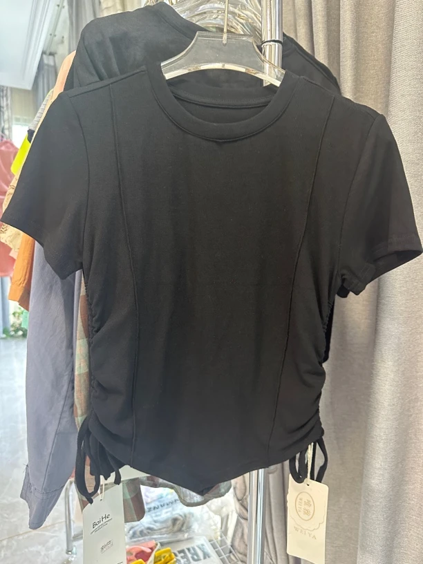 短袖圆领T恤女款