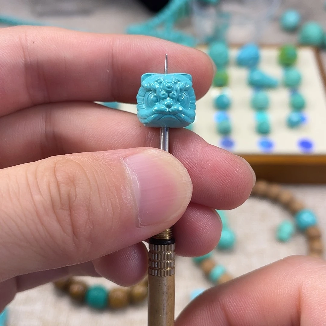 原生态湖北松配饰，直径13