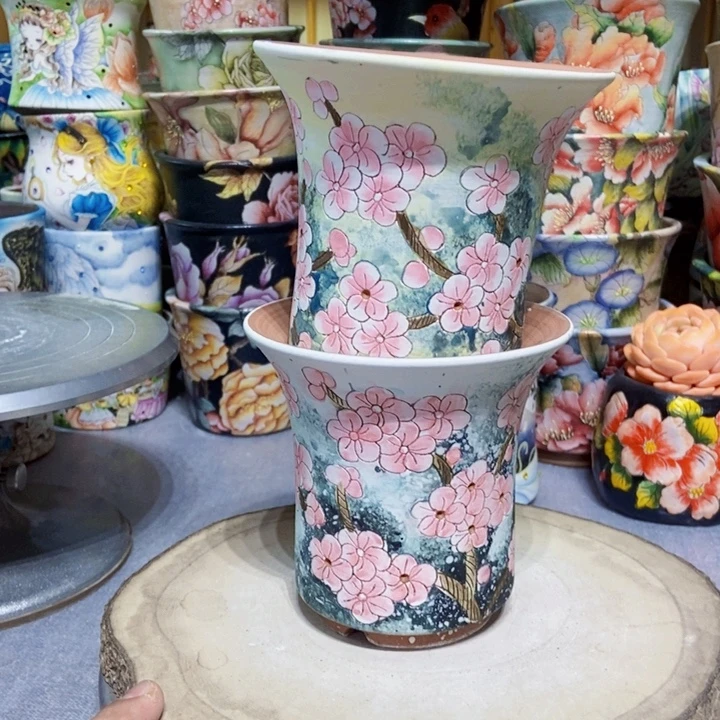 景德镇艺术手绘作品
