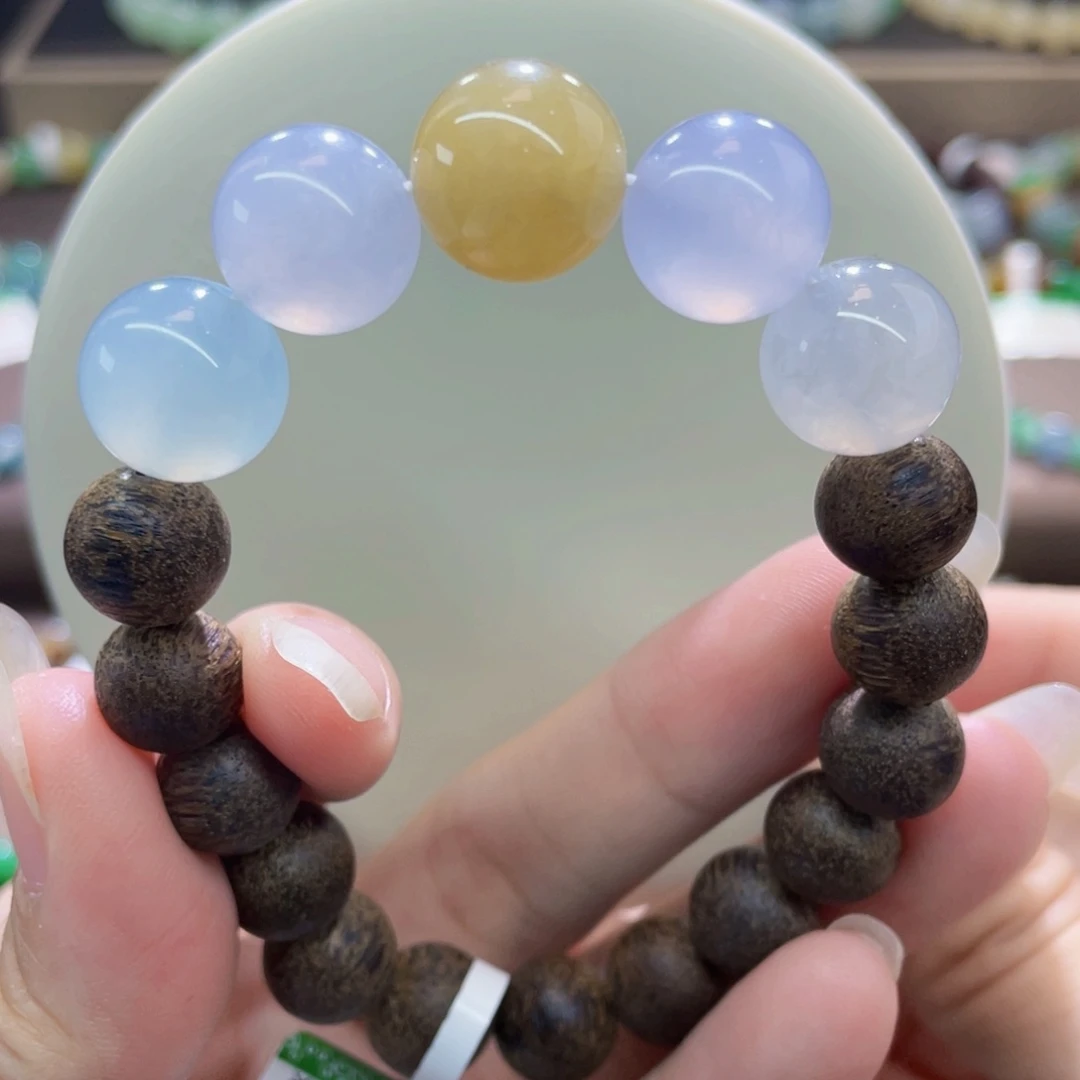 未镶嵌手链翡翠冰润细腻半圈卡13