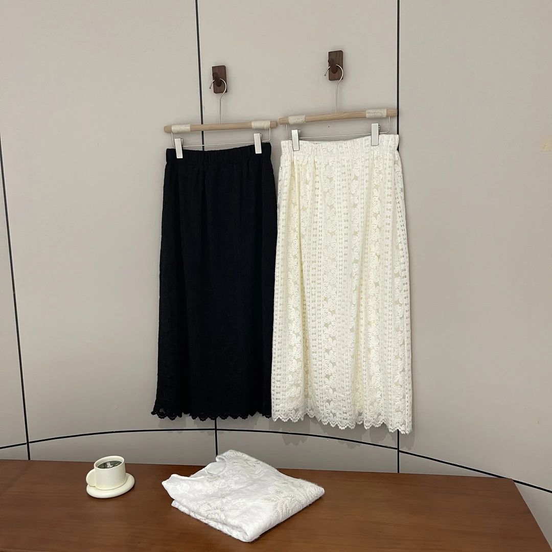 新款气质休闲韩版简约半身裙Q9005