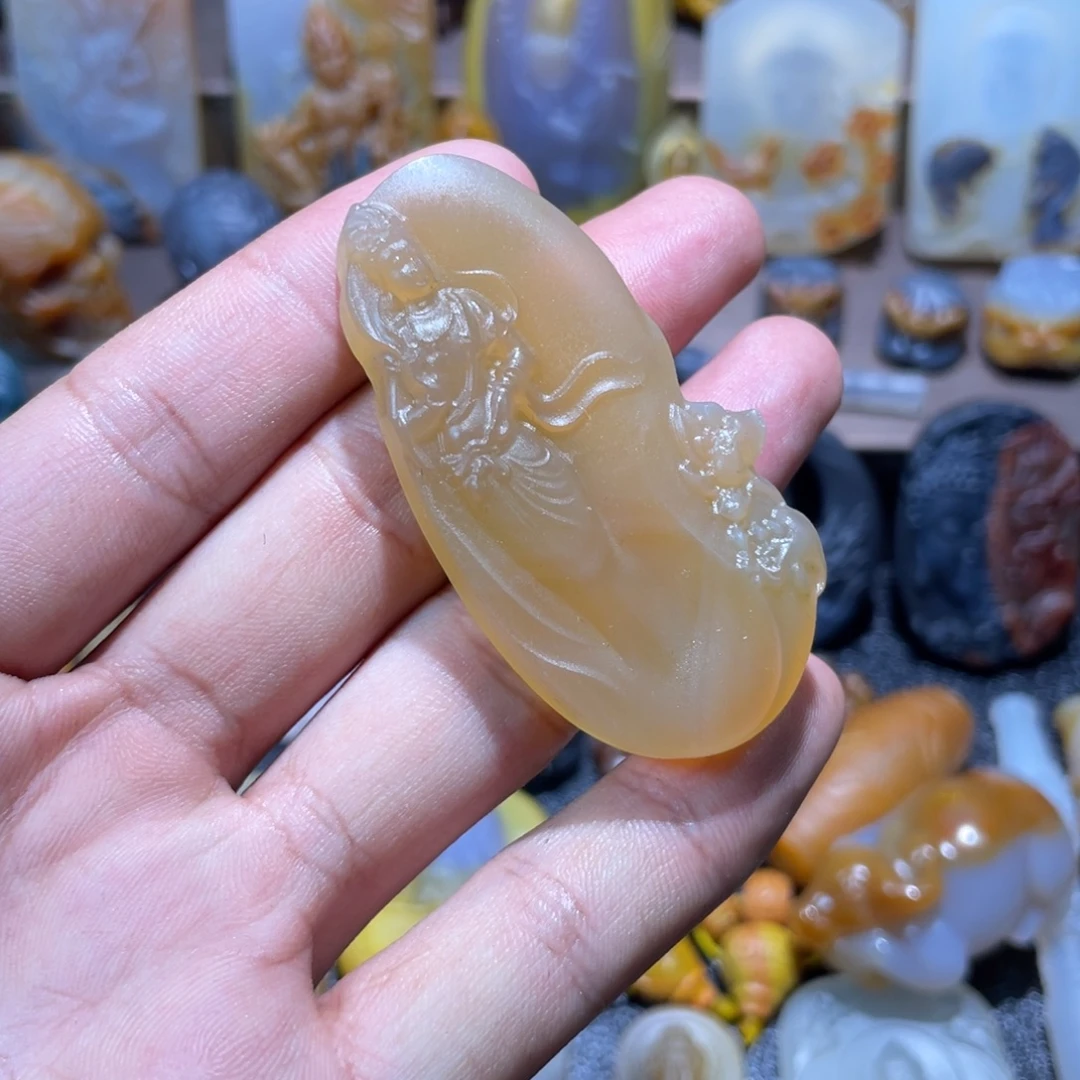 玛瑙/玉髓未镶嵌颈饰