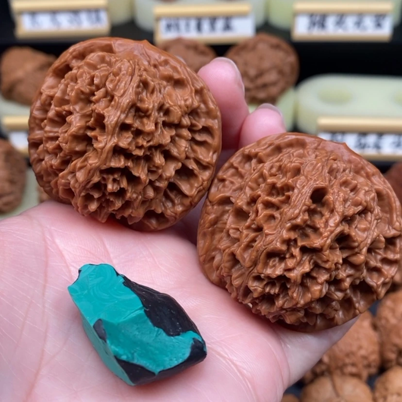 【闪购商品】文玩核桃吊坠?****?大花