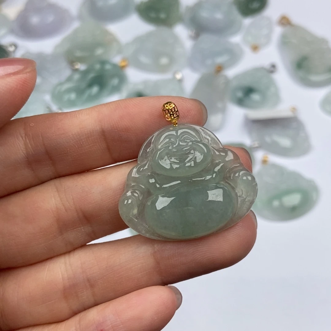 颈饰未镶嵌翡翠吊坠