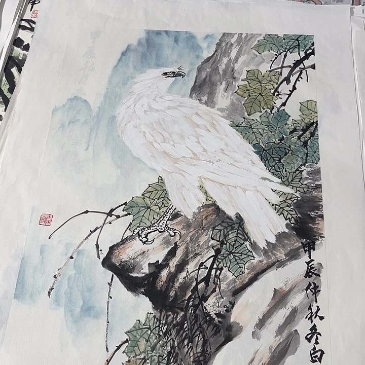 国画冬白老师作品22222