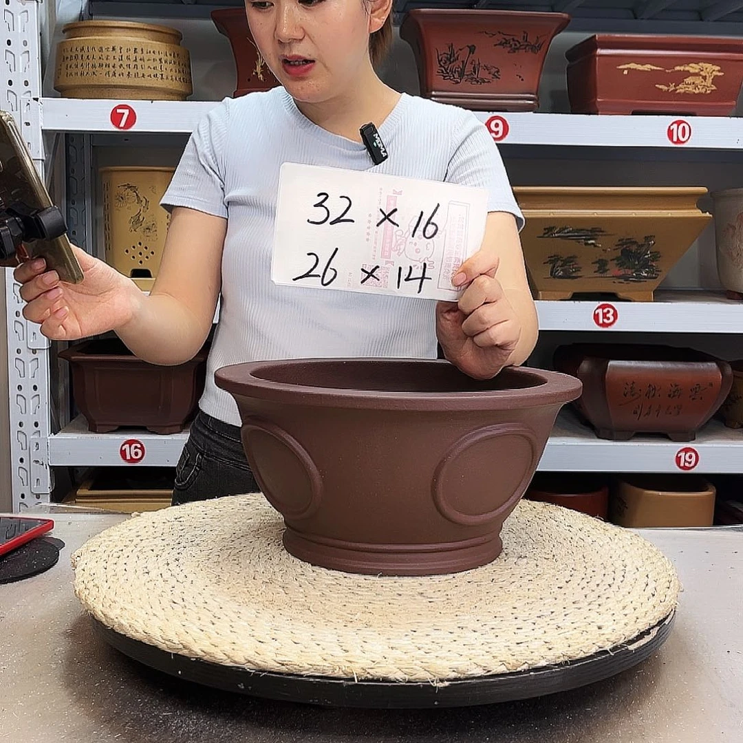 红泥花盆紫砂花盆