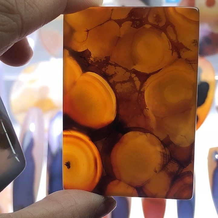 查罗石未镶嵌珠宝半成品57