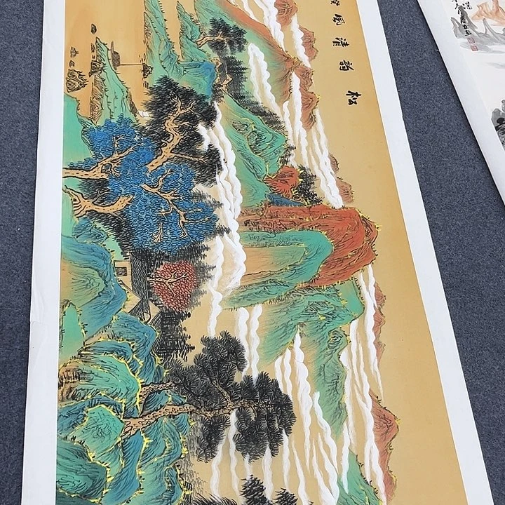 国画手绘的画法也太可爱