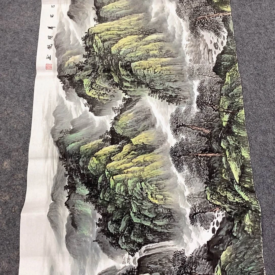 国画国画手绘作品