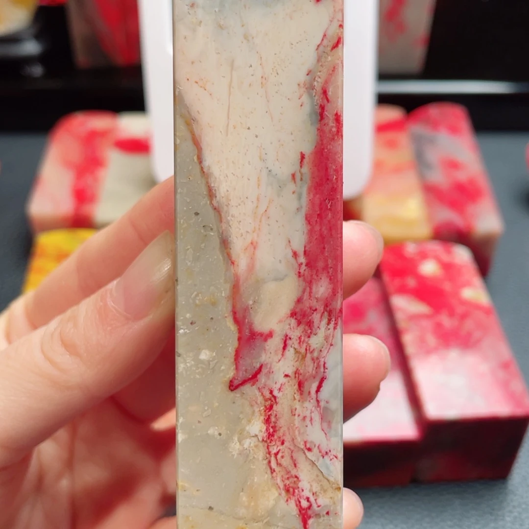 【闪购商品】昌化鸡血石莱****宝邵氏鸡血石