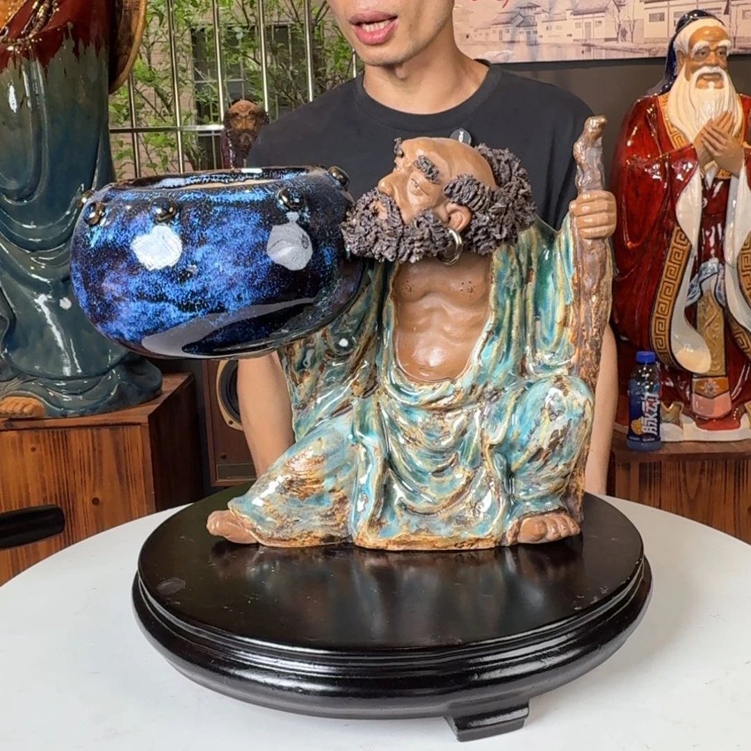 一风堂石湾花盆，