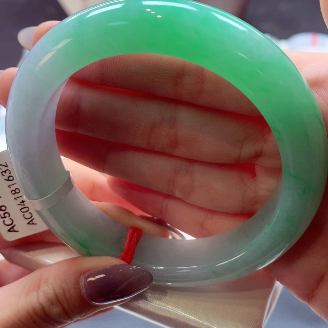 翡翠手镯未镶嵌正圈33（39号）