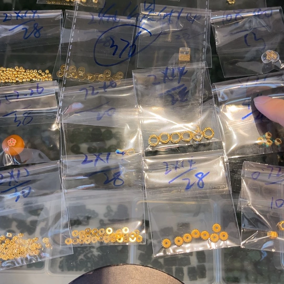 无足银纯银镀金925