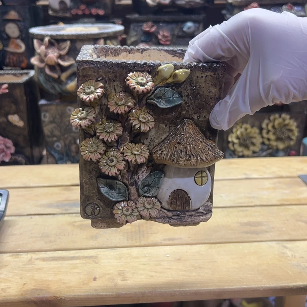 红陶甜****y青藤多肉花盆