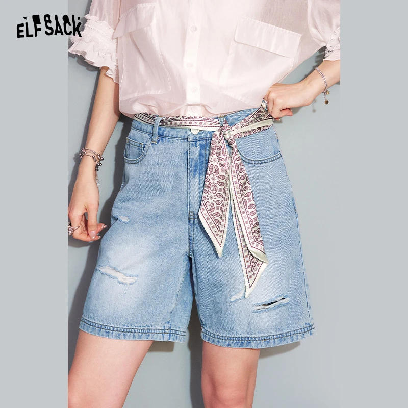 妖精的口袋夏季牛仔裤25209050