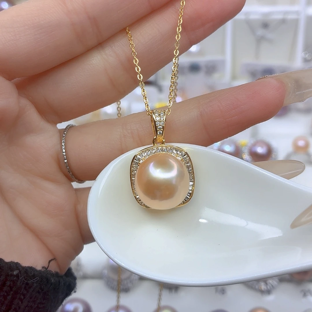 合金颈饰淡水珍珠F