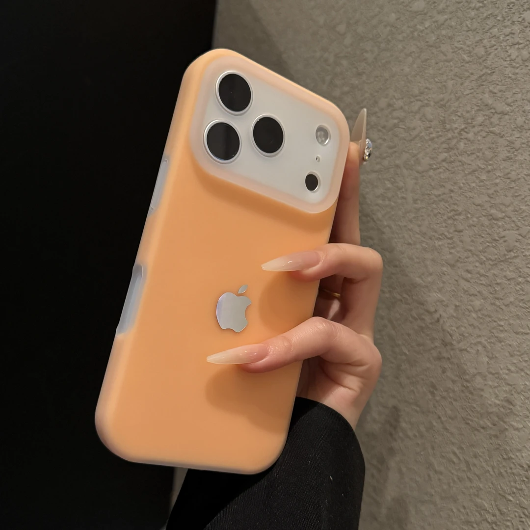 新款果冻液态适用苹果17promax手机壳时尚iPhone16简约15个性14女